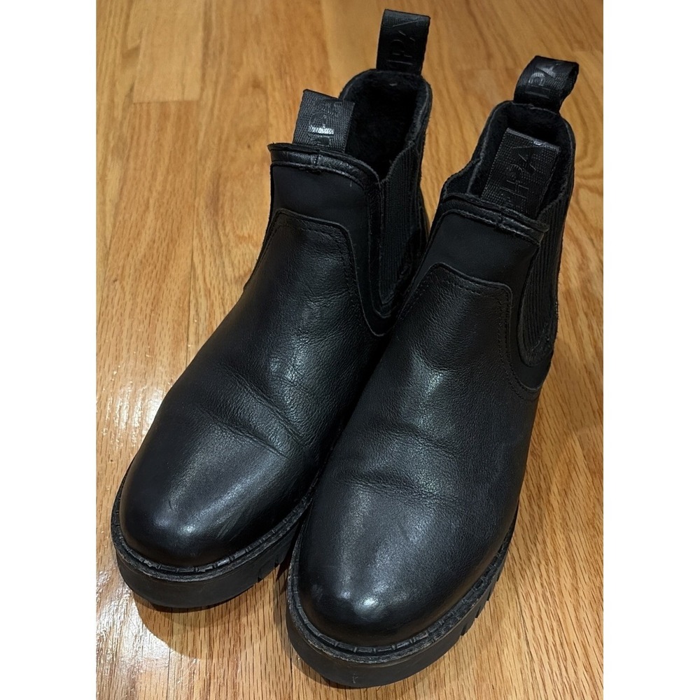 Pajar Canada Black Smooth leather Chelsea boots Size 9-9.5